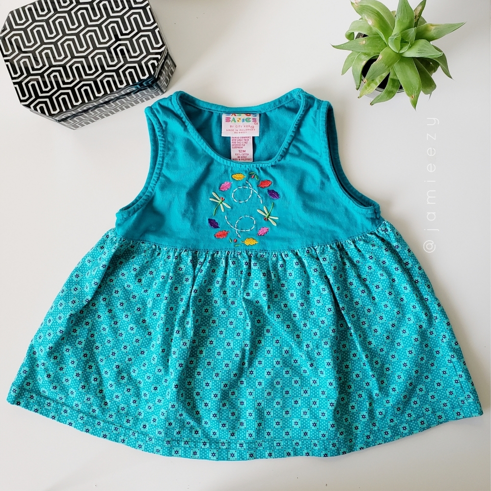 City Kids | Dragon Fly Sleeveless A-Line Dress